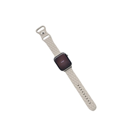 华为fit4表带皮纹硅胶表链psnld