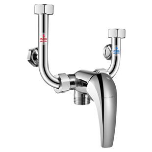 电热水器混水阀卫生浴室冷热淋浴水龙头配件大全明装通用U型开关