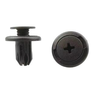 通用型8mm汽车塑料膨胀螺丝穿心钉保险杠挡泥板叶子板后备箱卡扣