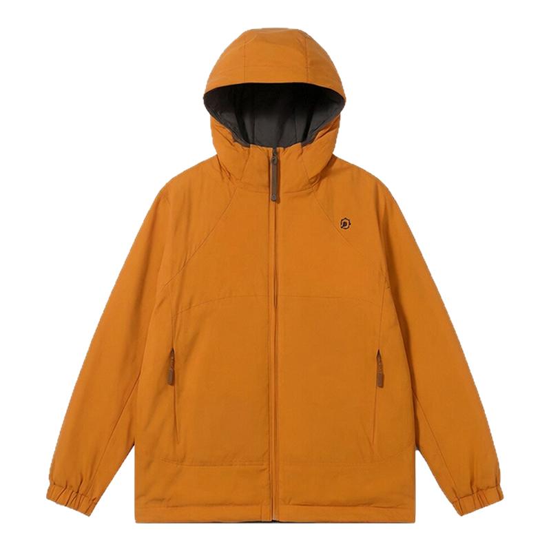 鸭鸭男女同款轻薄连帽羽绒服