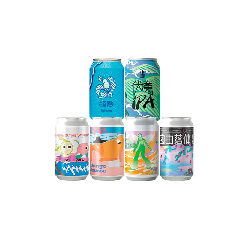 道酿啤酒全系列精酿啤酒组合