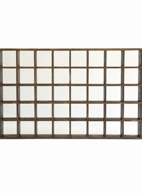 实木展示架中式风复古茶具