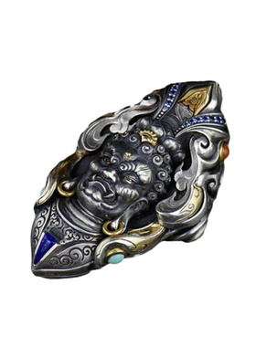 复古不动明王生肖鸡本命佛守护神