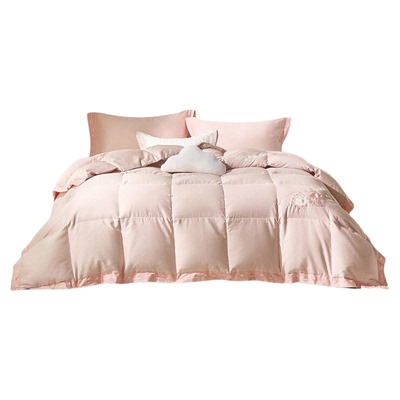 罗莱儿童A类全棉可水洗鹅绒被