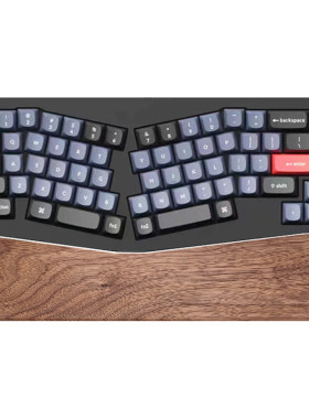 适用keychron键盘手托Q10 Q13 Q14Pro Q8掌托V10 Max护腕垫胡桃木