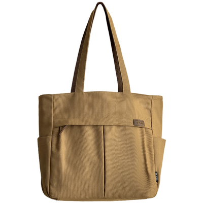 喜凡你日韩文艺通勤帆布托特包