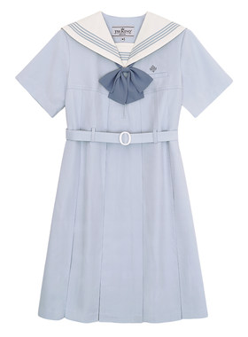 月野家水色清和川盛夏服