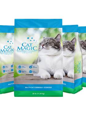 喵洁客进口猫砂25磅X4