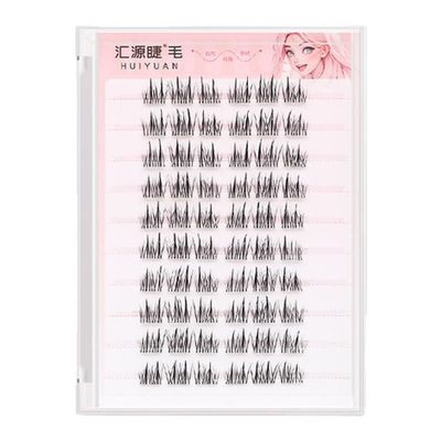 无梗免胶双尖太阳花隐形假睫毛