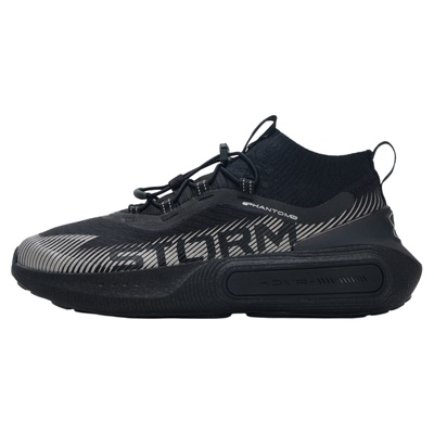 UA安德玛黑色轻便休闲鞋男鞋女鞋春季新款Phantom 4 Storm运动鞋