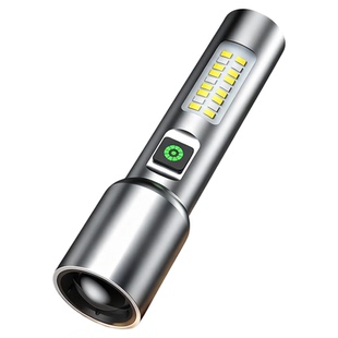 强光耐用迷你手电筒小型便携充电式家用超长续航防水户外激光远射