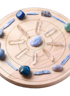 沟通和人际关系~能量水晶阵摆件