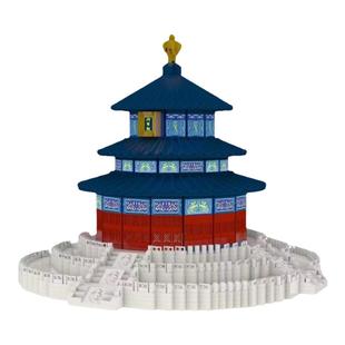 天坛祈年殿积木2025新款玩具益智中国榫卯结构建筑模型拼图3d立体