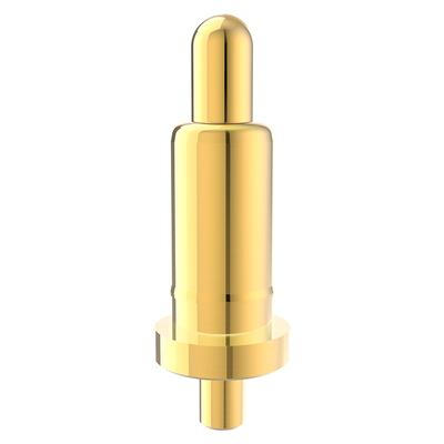 插件弹簧顶针φ1.8-2.0x7.0-7.9mm镀金铜触点充电测试探针pogopin