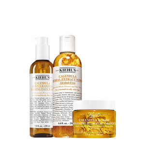 包邮旅行装中样 科颜氏金盏花套装 洁面 爽肤水 面膜 爆水面霜