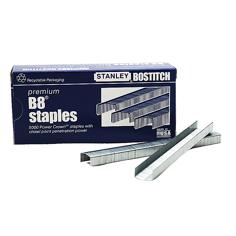 100盒/价包邮STANLEY史丹利2115强硬B8订书钉B8拱形B8针皮革布料