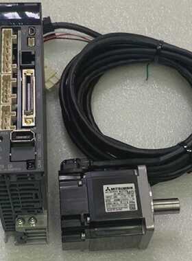 Mitsubishi MR-J3-20A 200W AC Servo Drive with HF-KP23-M01 Se