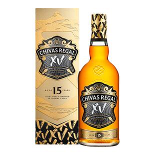 芝华士 15年(XV)苏格兰调和型威士忌700mL洋酒进口保乐力加出品