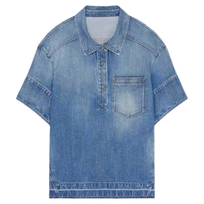 【现货发】章若楠同款牛仔连衣裙