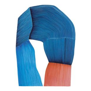 现代轻奢小众Bouroullec手绘抽象线条图案装饰画大幅艺术画芯定制