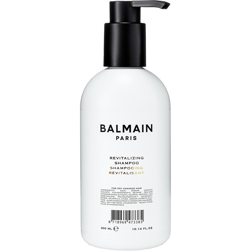 BalmainHair巴尔曼美发活力修复洗发露300ml 修护干枯毛躁柔顺