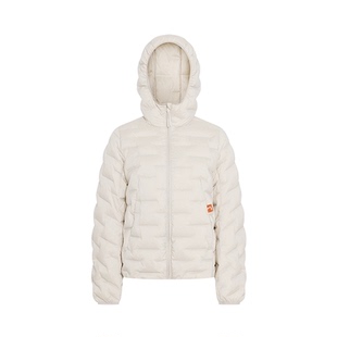 AIMER MOVE爱慕运动春夏新品雪途短款连帽羽绒服彳亍MOTP0048