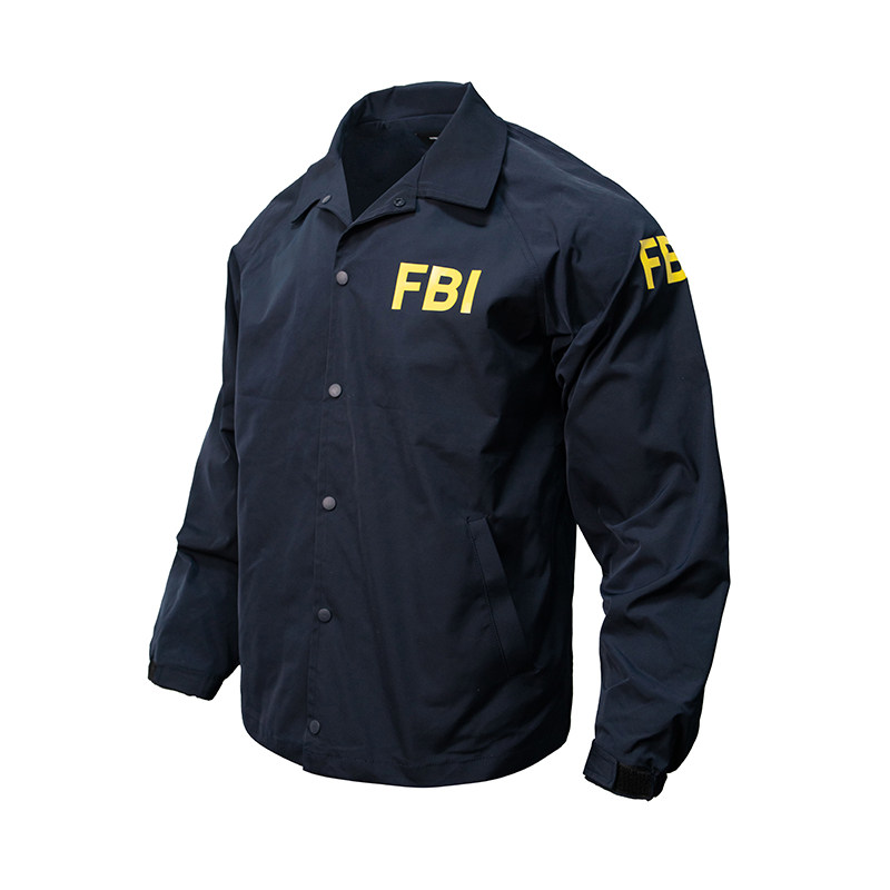 美式FBI识别服教练夹克春秋外套