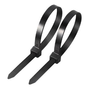 全新自锁式尼龙扎带PA6环保塑料轧带3*100 4*2005*300黑白色加厚