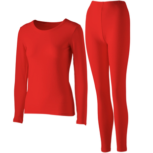 本命年羊毛腈纶秋衣秋裤套装男女士保暖内衣情侣秋冬蛇年新婚结婚