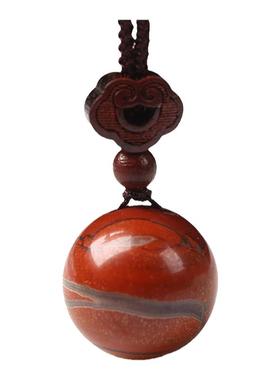 诗情男女士天然红水晶鸿运挂件