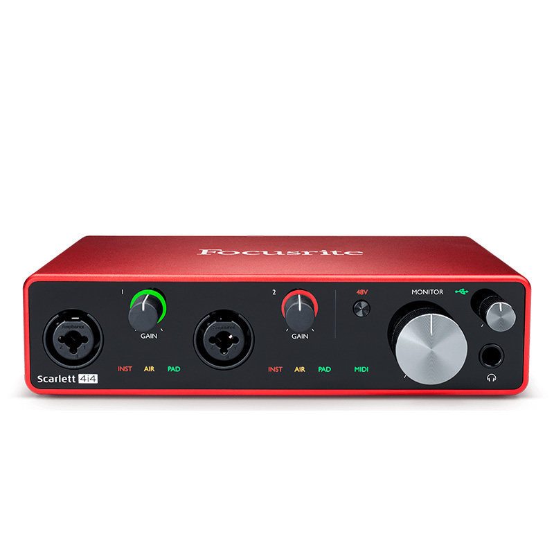 focusrite福克斯特4i4声卡