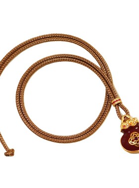 红色貔貅福袋毛衣链女轻奢新款