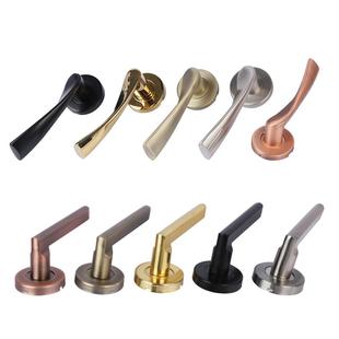 不锈钢门把手隐形门拉手房间卧室门把手卫生间木门门把手手柄执手