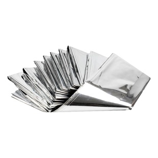 户外应急保温毯防风防寒野外装备聚酯薄膜锡箔地震救援包急救生毯