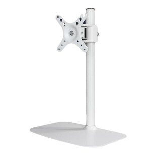 升降显示器底座通用增高桌面横竖屏旋转电脑支架白色屏幕托架27寸