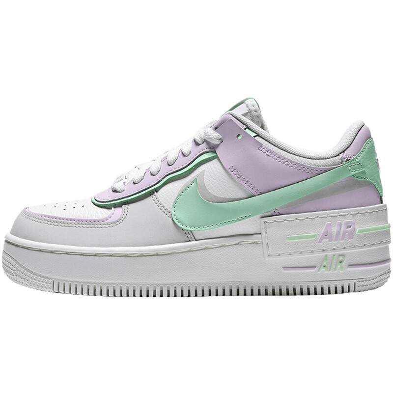NIKE耐克女子AF1低帮厚底百搭时尚潮流运动休闲鞋DZ1847-116