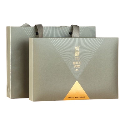 岩霸猫耳石肉桂正宗武夷岩茶马头岩乌龙茶叶6泡礼盒装60克门店款