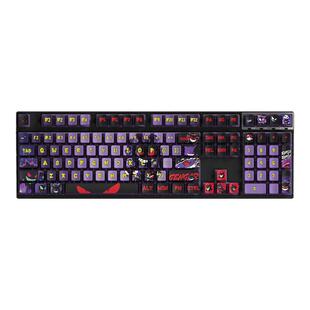 YG108耿鬼联名机械键盘无线三模黑吉蛇套件蓝牙热插拔宝可梦键盘