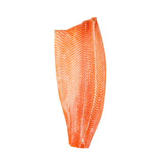 天蕴新疆三文鱼鱼柳带皮生鱼片新鲜虹鳟鱼料理食材国产水产冷藏