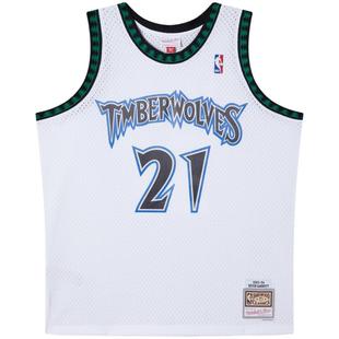 森林狼队加内特03-04赛季NBA官方MN复刻21号球衣SW球迷版