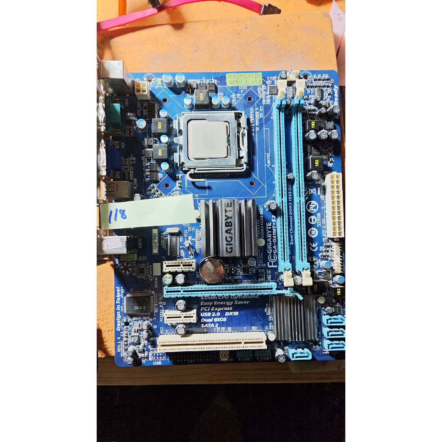 技表G41MT一S2主板带Q8200u正常使用支持三代内存询价