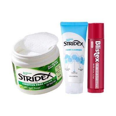 Stride润唇膏+水杨酸棉片