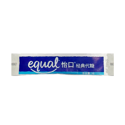 怡口糖包equal咖啡代糖条糖包1000条独立装白糖包0脂咖啡伴侣