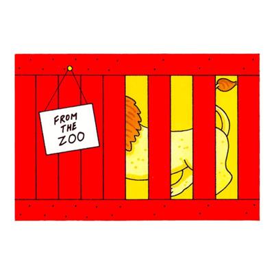 亲爱的动物园立体翻翻书英文版