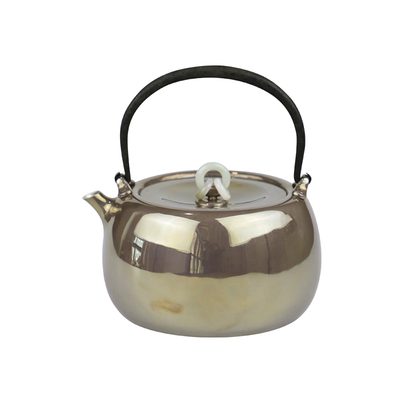 纯银时代一张打紫皮烧水壶雅致