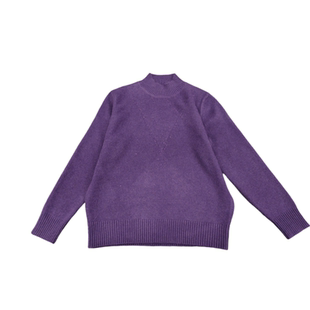 宽松羊毛衫毛衣女款2025新款秋冬季洋气内搭半高领妈妈针织打底衫