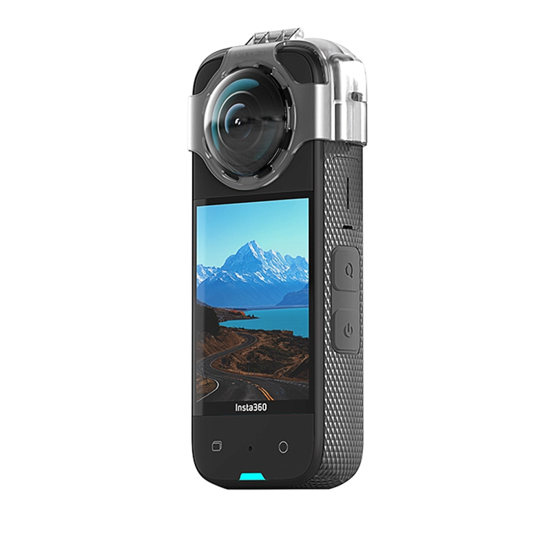 aMagisn阿迈适用影石Insta360 X3防雾保护镜卡扣式可拆卸镜头保护配件one X3保护镜钢化膜收纳包兔笼边框配件