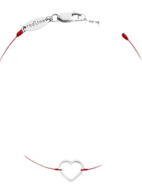 redline/红绳女士2023新款Beau Coeur 心形金制和绳制奢华手链