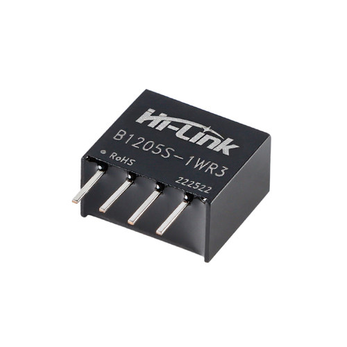 1WDC-DC低功耗隔离非稳压电源模块12V转5VSIP封装HLK-B1205S-1WR3