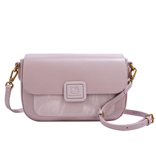 麦斯卡hellokitty邮差包联名包包女2026新款百搭单肩斜挎豆腐包潮